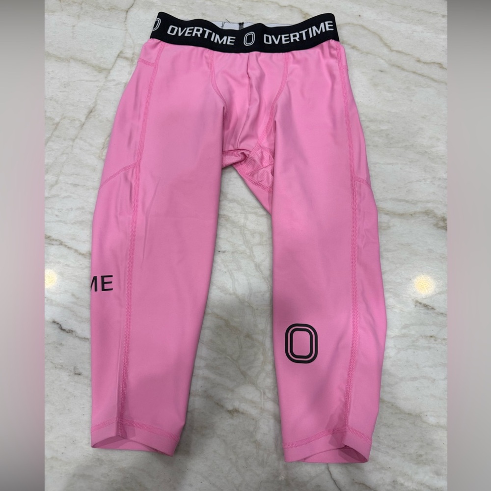 Boys Overtime Athletic Leggings compression  3/4